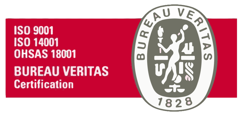 Bureau Veritas ISO 9001 gecertificeerd